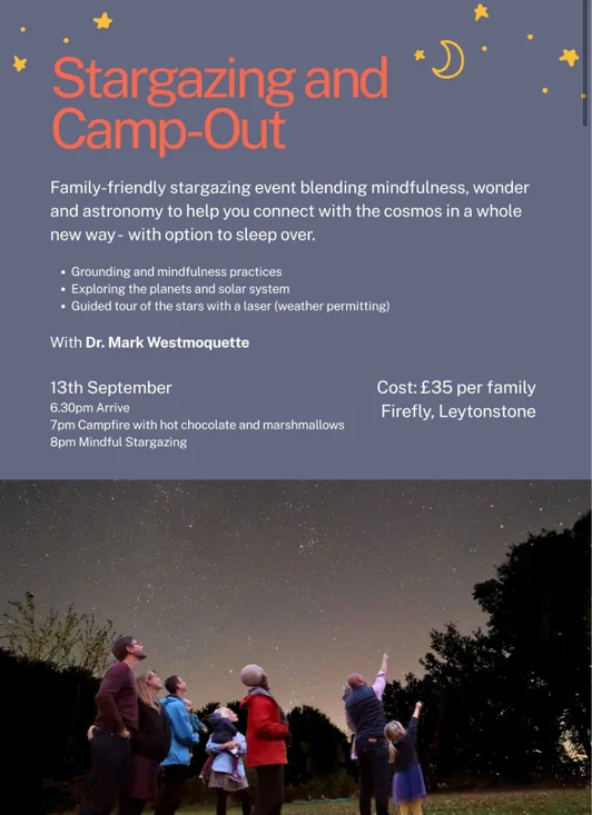 Firefly London - Stargazing and Camp-Out event